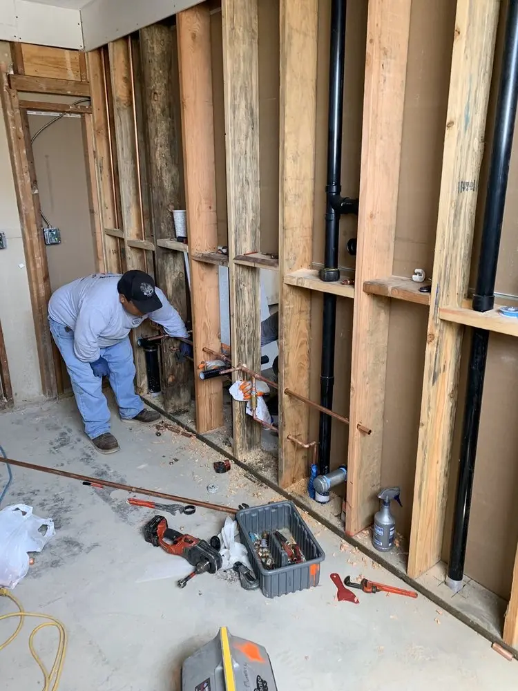 Commercial rough-in plumbing for Gas Line Repair in Hedington Corners